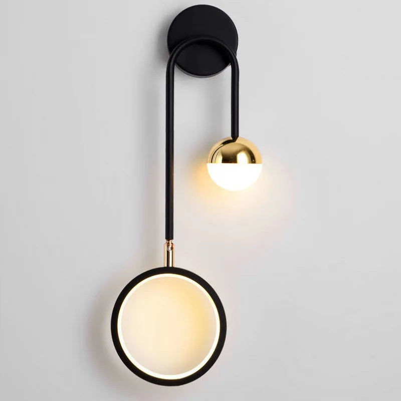 Orbis Wall Light | Modern Nordic LED Design | Bedroom