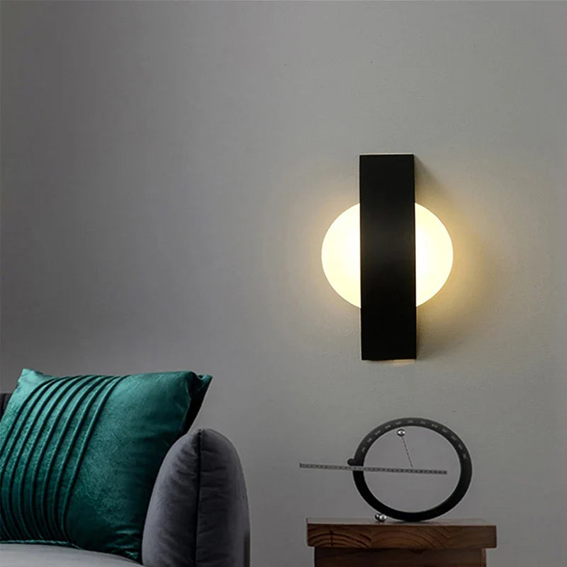 Acrylic Wall Lamp | Minimalist Ambient Lighting Design | Wall Light Iron Nordic Bedroom
