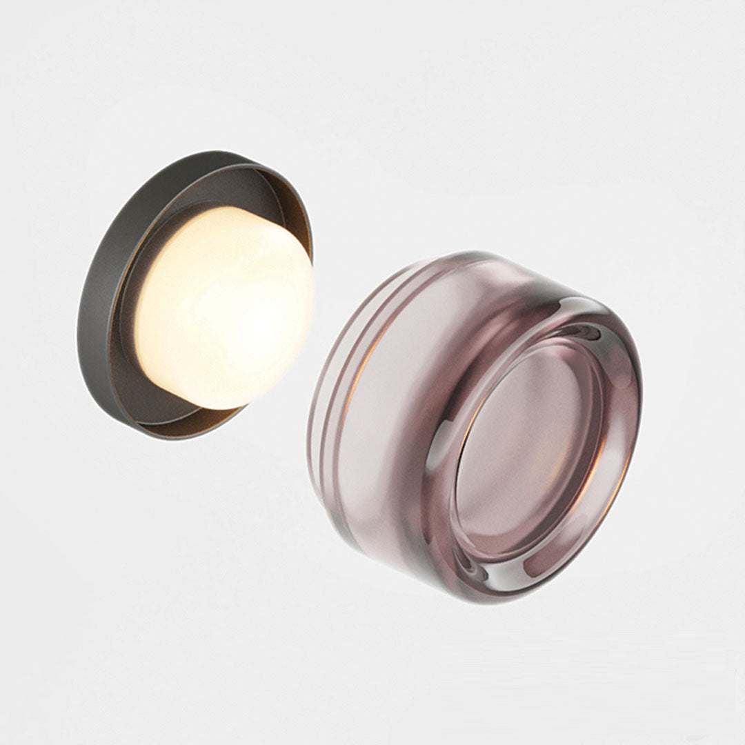 Solaria Wall Lamp | Modern LED Sconce Light | Glass Metal Adjustable Garden