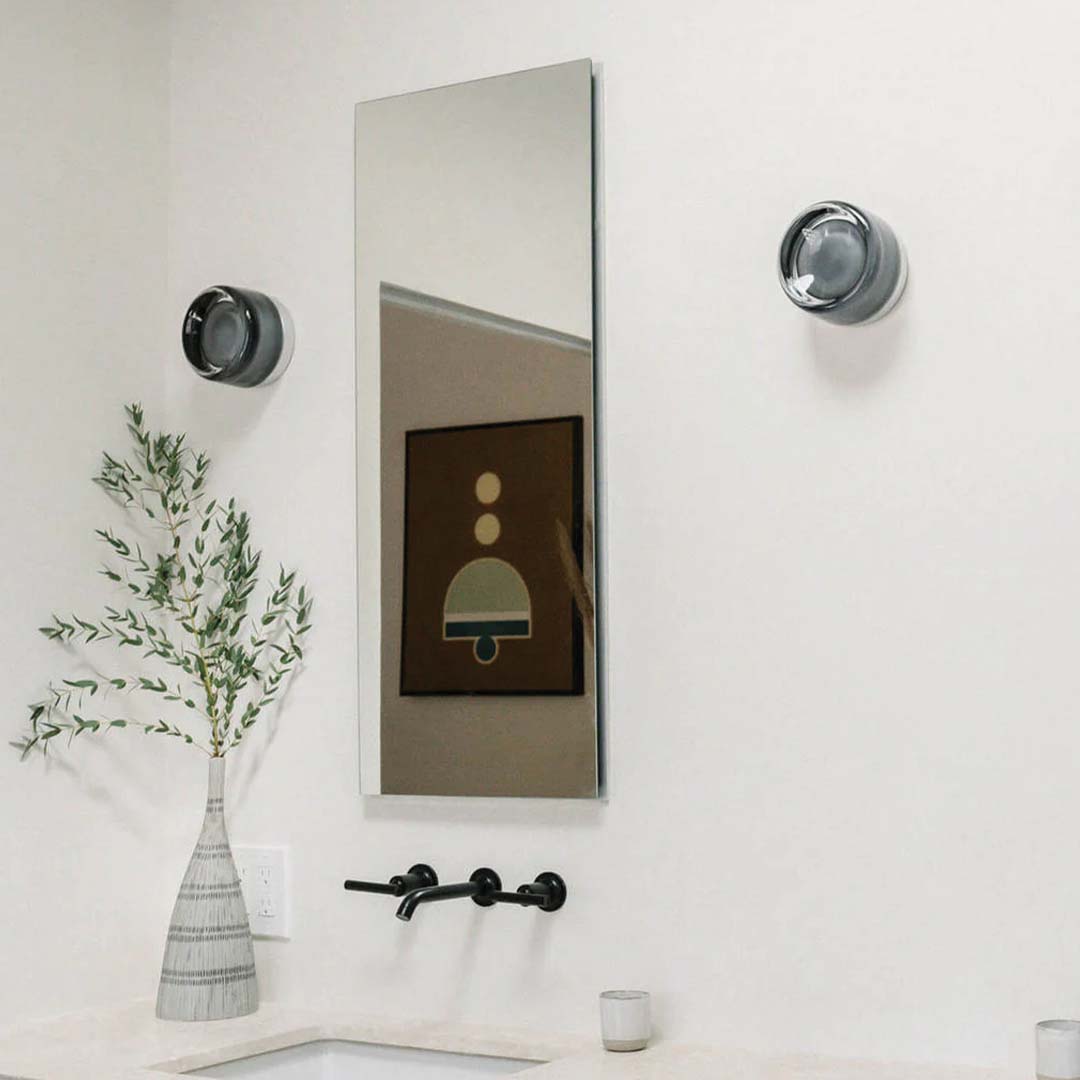 Solaria Wall Lamp | Modern LED Sconce Light | Glass Metal Adjustable Garden