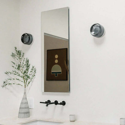 Solaria Wall Lamp | Modern LED Sconce Light | Glass Metal Adjustable Garden
