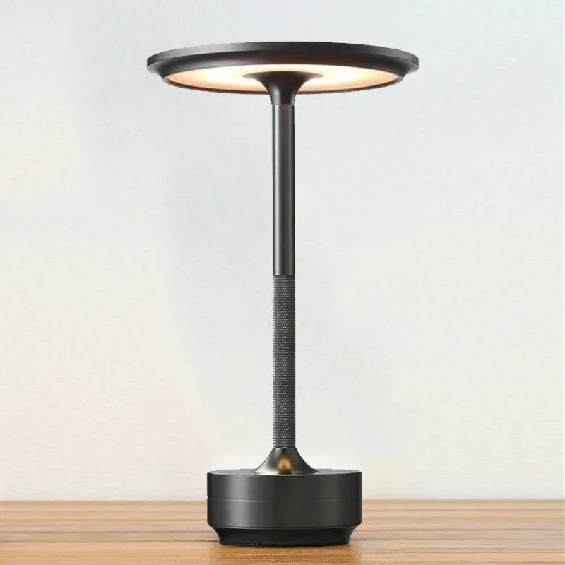 Rechargeable Touch Desk Lamp | Dimmable LED Table Light | Aluminium Touch Control Bedside