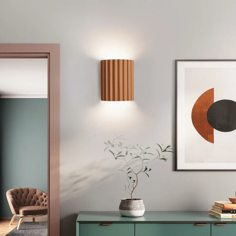 Nordic Modern Resin Wall Lamp | Stylish Indoor Wall Light | Bedroom