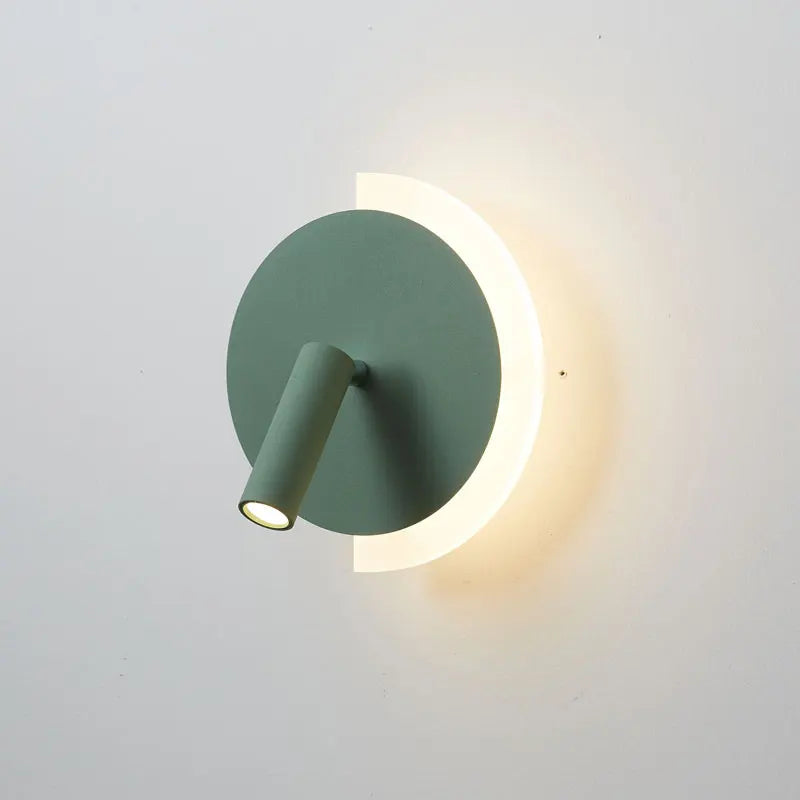 LunaSpot Wall Light | Modern LED Bedside Design | Nordic Bedroom
