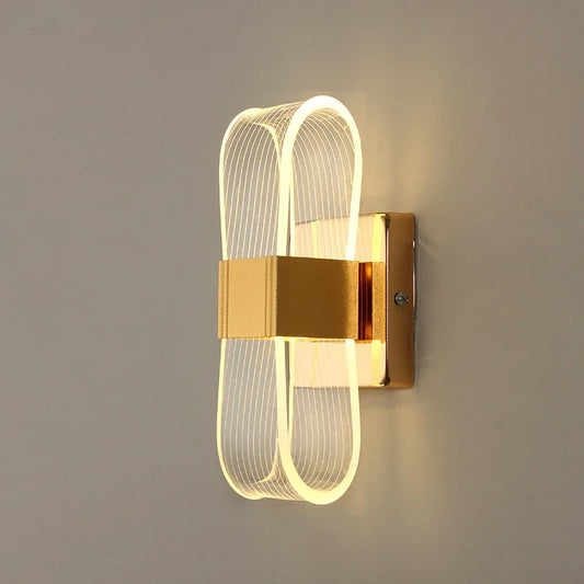Nordic Luxury LED Wall Lamp | Modern Aluminium Decorative Light | Bedroom