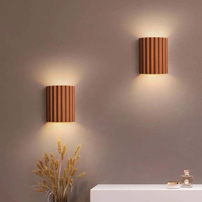 Nordic Modern Resin Wall Lamp | Stylish Indoor Wall Light | Bedroom