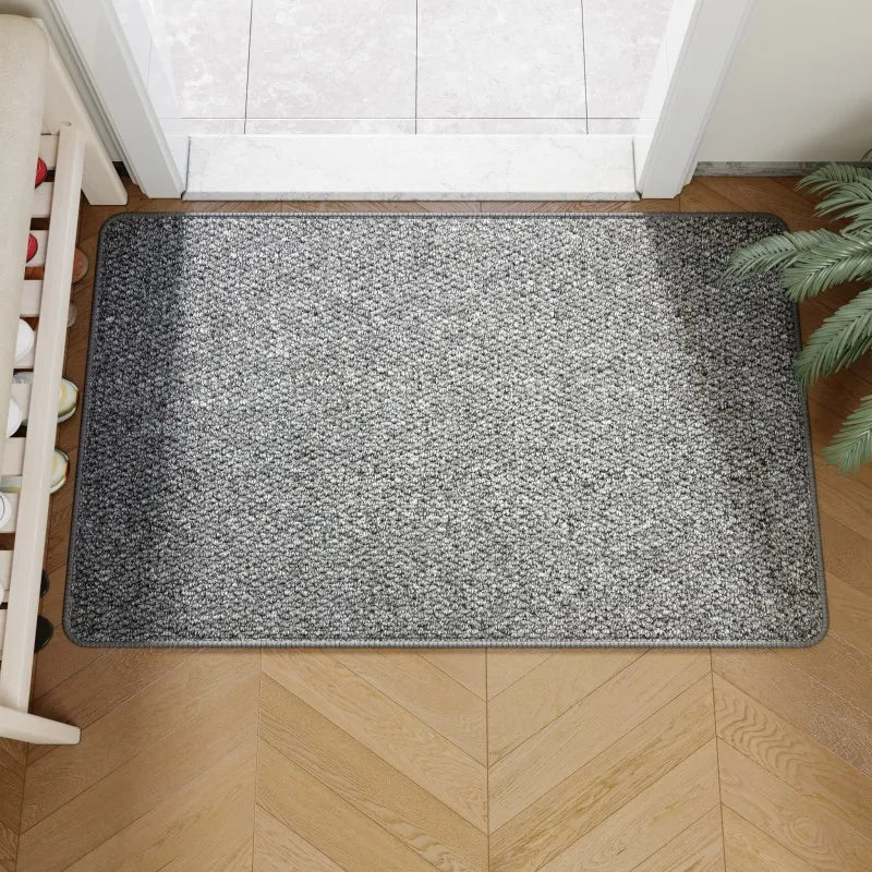 Faux Jute Outdoor Doormat | Durable Entrance Rug | Mat Water-Resistant Non-Slip Farmhouse