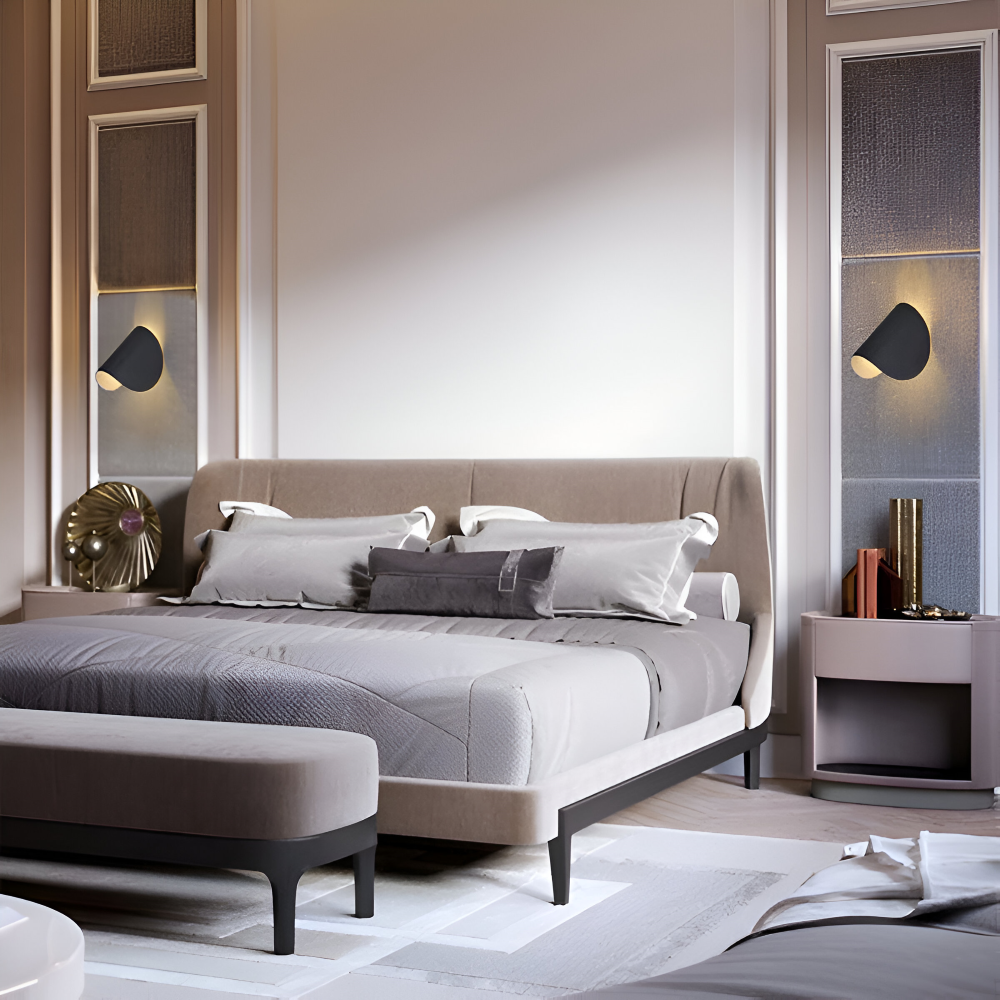 Twist Wall Light | Adjustable Modern LED Wall Lamp | Metal Bedroom
