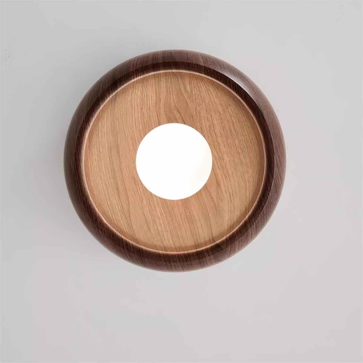 Albanora Ceiling Lamp | Minimalist Modern Wooden LED Fixture | Ceiling Light Wood Nordic