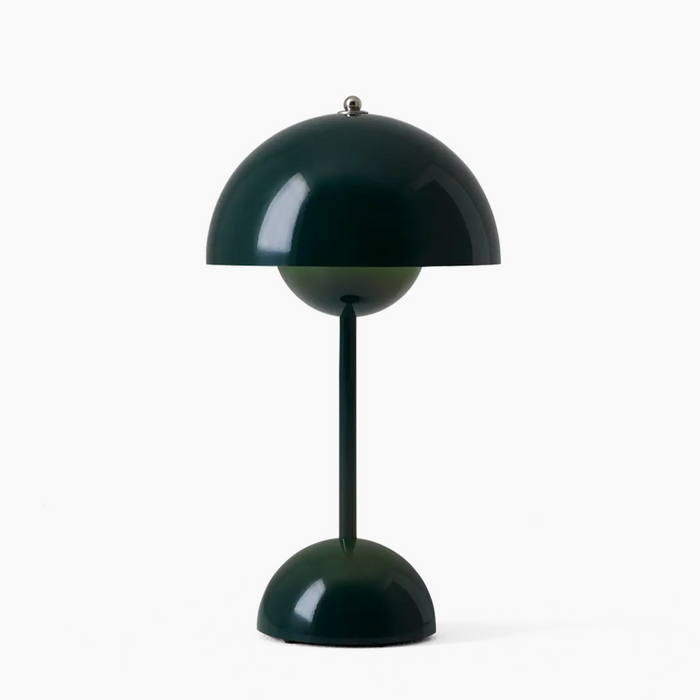 Mushroom Pod LED Table Lamp | Rechargeable Touch Control Night Light | Dimmable Nordic Bedside