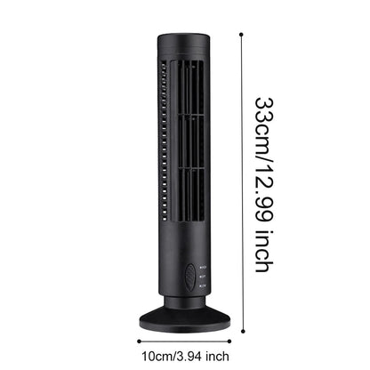 Mini Desktop Air Conditioner with USB Bladeless Cooling