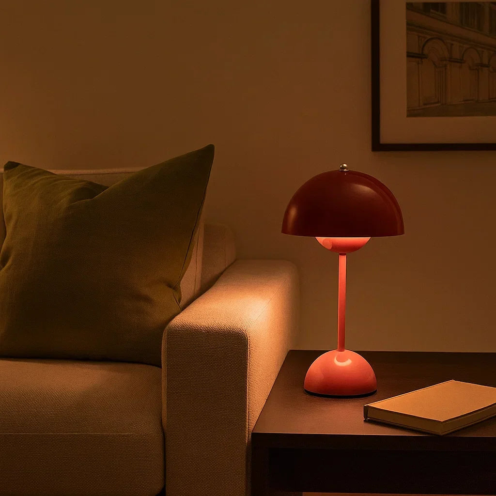 Modern Touch Table Lamp | Scandinavian Design | Dimmable Touch Control Nordic Bedside