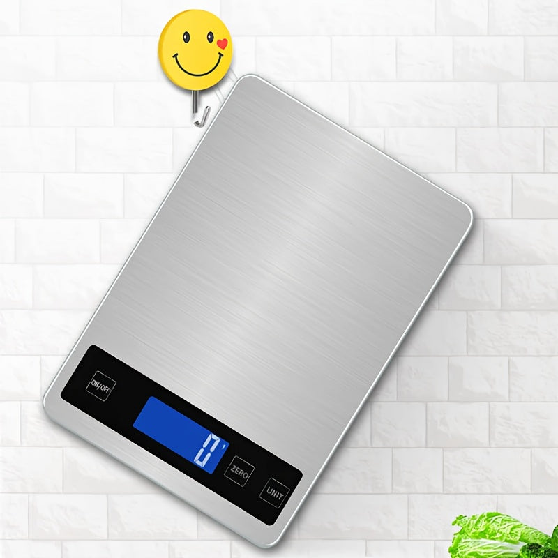 15kg Digital Kitchen Scale | USB Rechargeable Precision Food Weighing Scale | Kitchen Essential