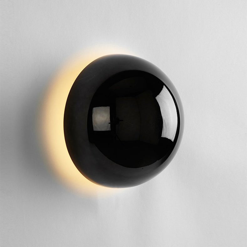 Bauhaus Eclipse Wall Lamp | Gold Finish Modern Art Light | Solar Bedroom