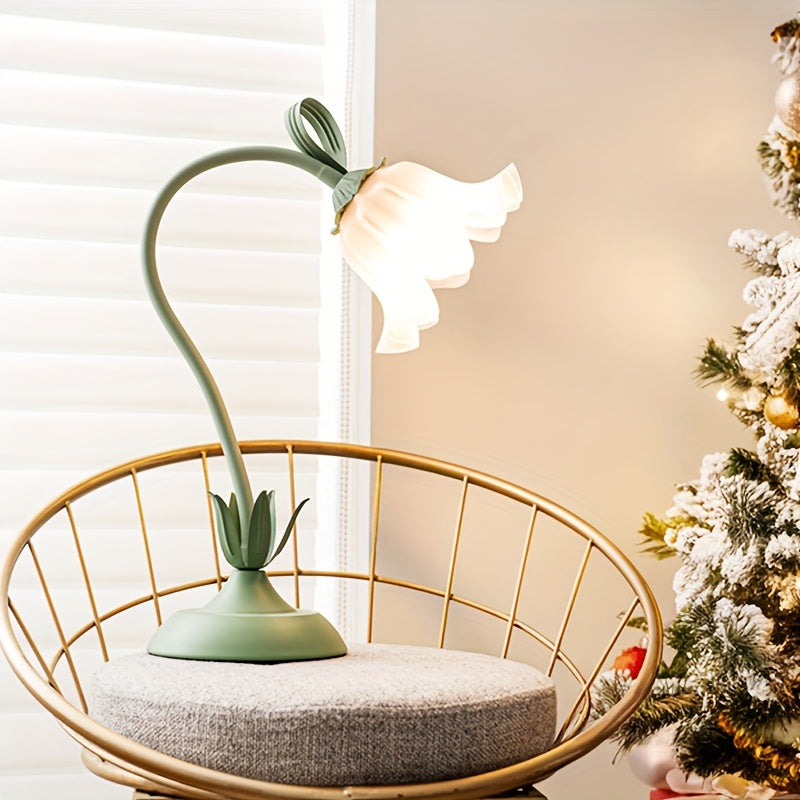 Floral Table Lamp | USB Powered | Rechargeable Bedside