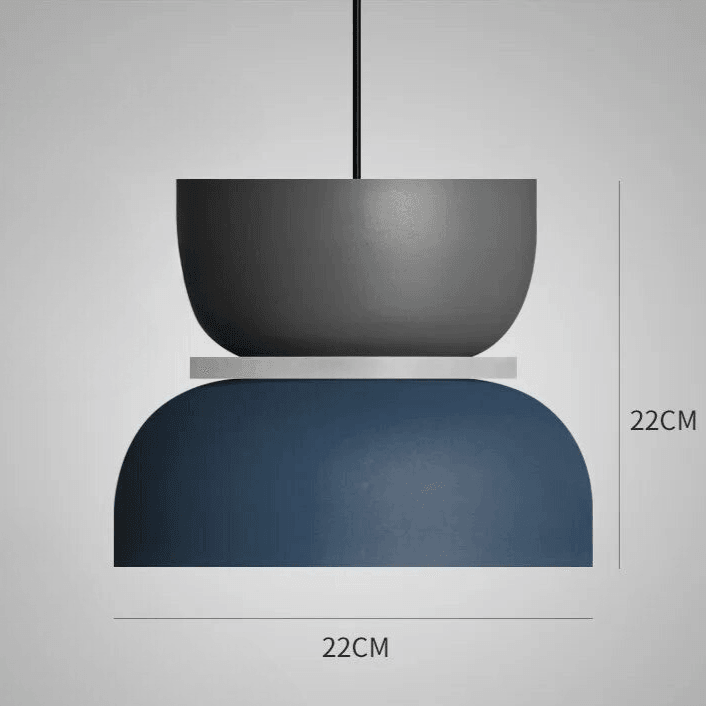Chico Pendant Lamp Collection | Playful Nordic Colour | Pendant Light Metal LED Dining Room