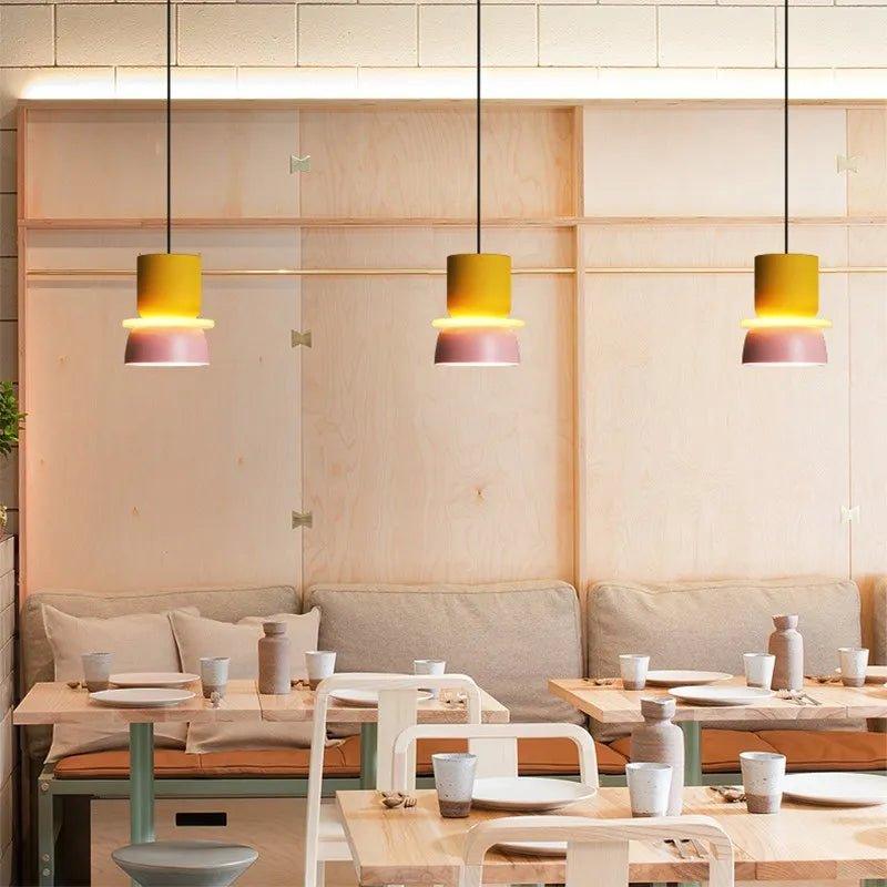 Chico Pendant Lamp Collection | Playful Nordic Colour | Pendant Light Metal LED Dining Room