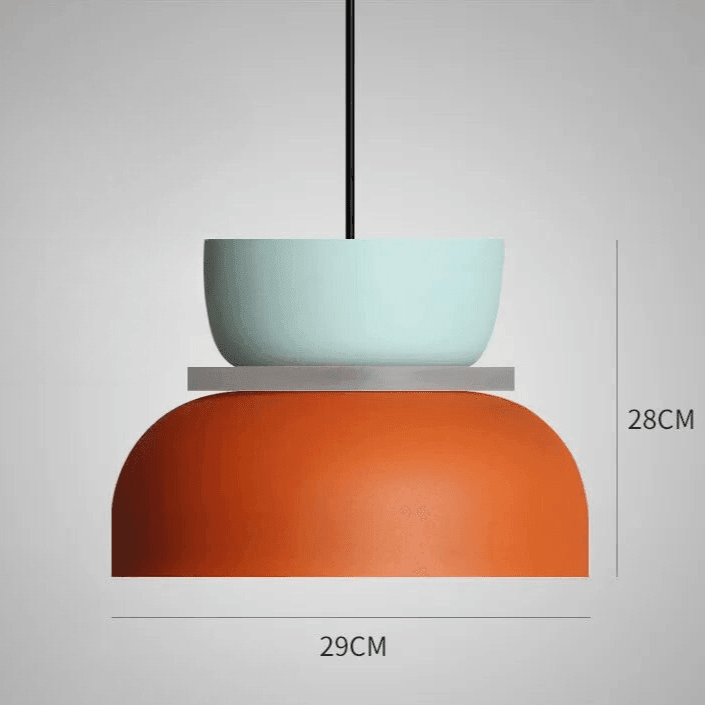 Chico Pendant Lamp Collection | Playful Nordic Colour | Pendant Light Metal LED Dining Room