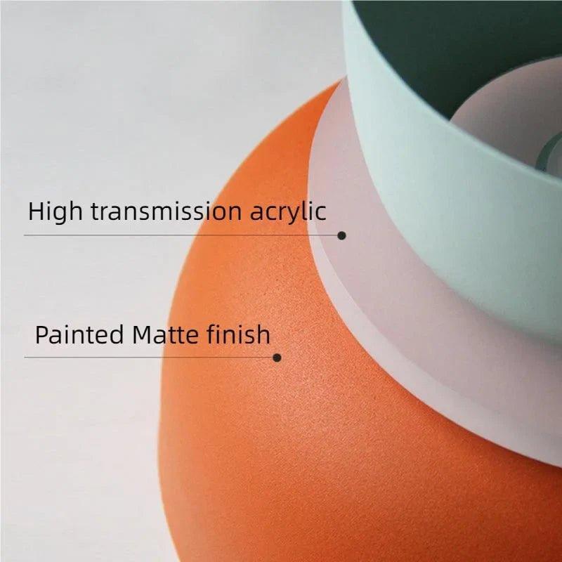Chico Pendant Lamp Collection | Playful Nordic Colour | Pendant Light Metal LED Dining Room