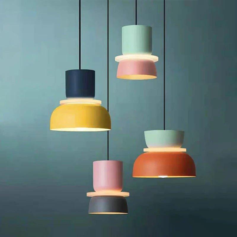 Chico Pendant Lamp Collection | Playful Nordic Colour | Pendant Light Metal LED Dining Room
