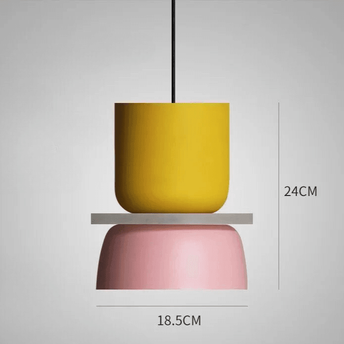 Chico Pendant Lamp Collection | Playful Nordic Colour | Pendant Light Metal LED Dining Room