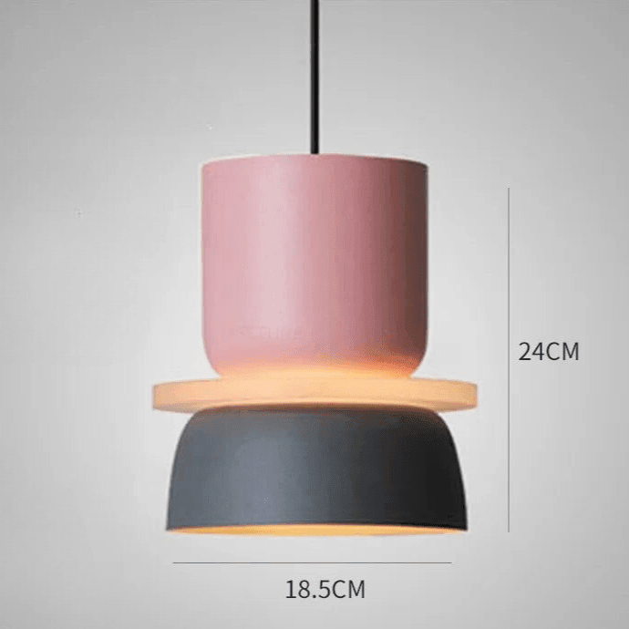 Chico Pendant Lamp Collection | Playful Nordic Colour | Pendant Light Metal LED Dining Room