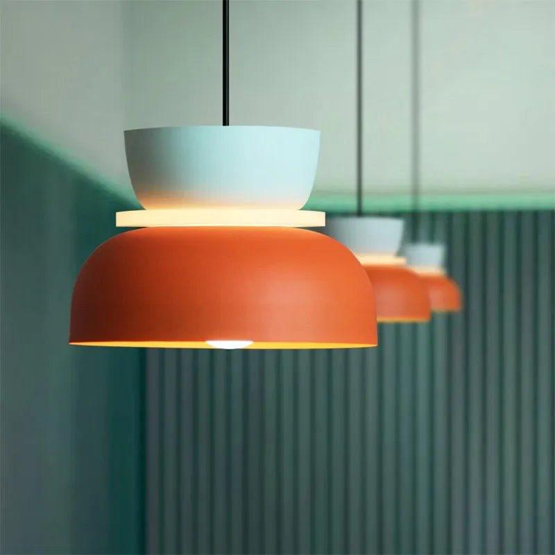 Chico Pendant Lamp Collection | Playful Nordic Colour | Pendant Light Metal LED Dining Room