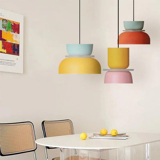 Chico Pendant Lamp Collection | Playful Nordic Colour | Pendant Light Metal LED Dining Room