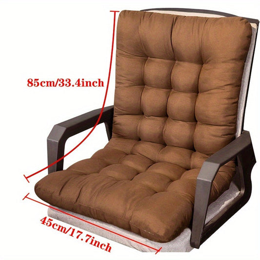 Outdoor Chair Cushion | Durable Polyester Seat Pad for Patio & Dining Chairs | Soft Furnishing