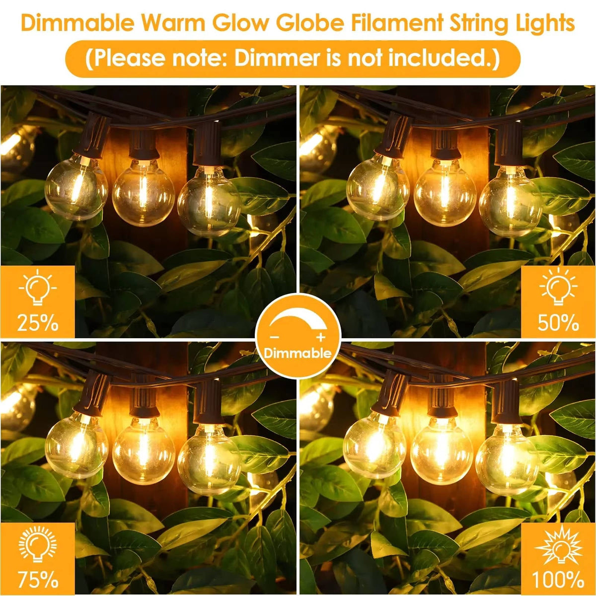 LED Outdoor String Lights