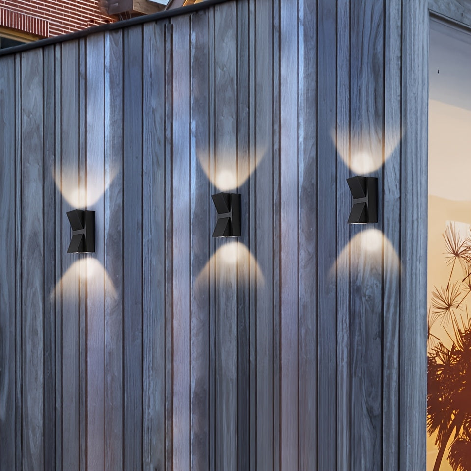 Modern LED Outdoor Wall Light | 3W / 6W Waterproof Decorative Lighting | Garden