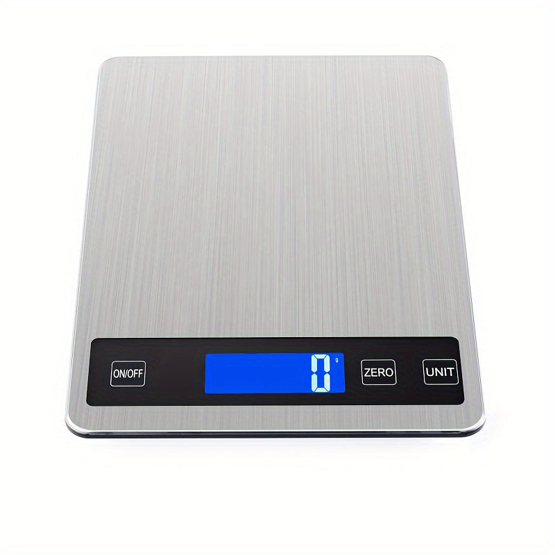 15kg Digital Kitchen Scale | USB Rechargeable Precision Food Weighing Scale | Kitchen Essential