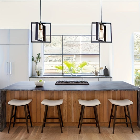 Industrial Pendant Ceiling Light | Modern Minimalist Design | Metal Dining Room
