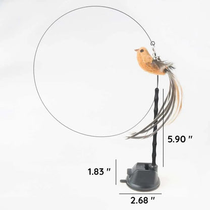 Bird Simulation Toy Set for Cats