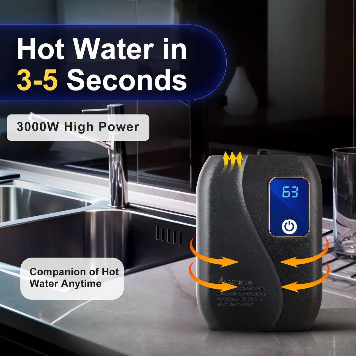 Instant Water Heater Tankless