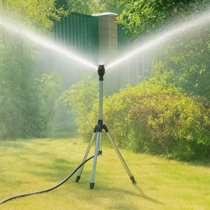 High-Pressure Rotating Tripod Sprinkler