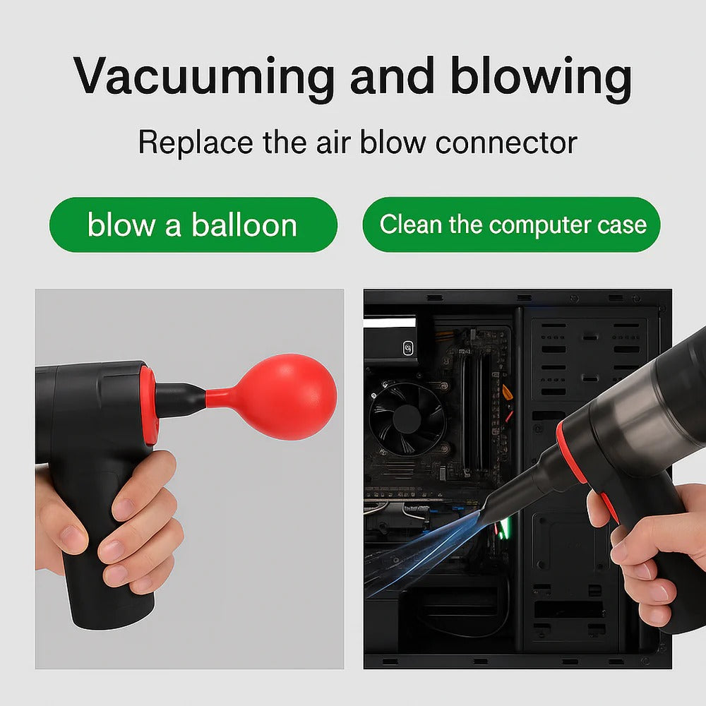 Cordless Car Vacuum Cleaner – 95000Pa Suction, Lightweight & Powerful Handheld