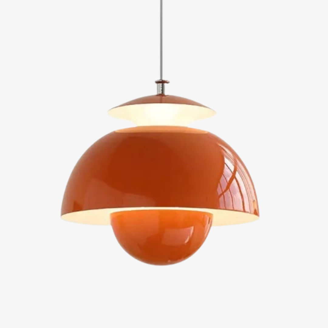 Flora Pendant Light | Nordic LED Ceiling Lamp | Vintage-inspired Dining Room