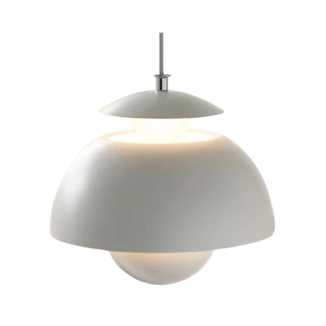 Flora Pendant Light | Nordic LED Ceiling Lamp | Vintage-inspired Dining Room