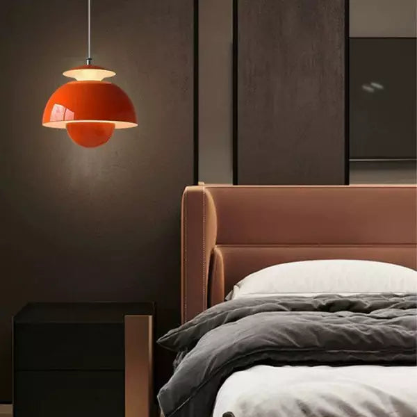 Flora Pendant Light | Nordic LED Ceiling Lamp | Vintage-inspired Dining Room