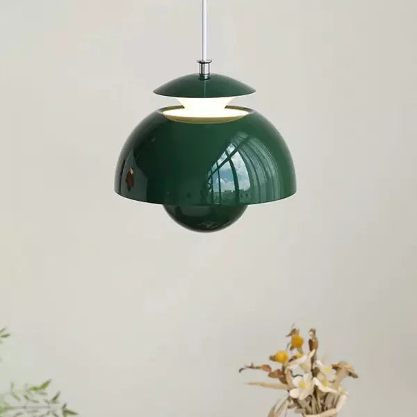 Flora Pendant Light | Nordic LED Ceiling Lamp | Vintage-inspired Dining Room