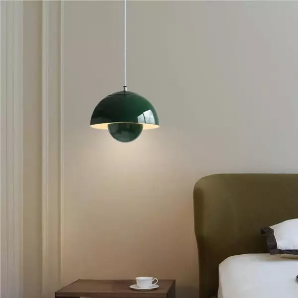Flora Pendant Light | Nordic LED Ceiling Lamp | Vintage-inspired Dining Room