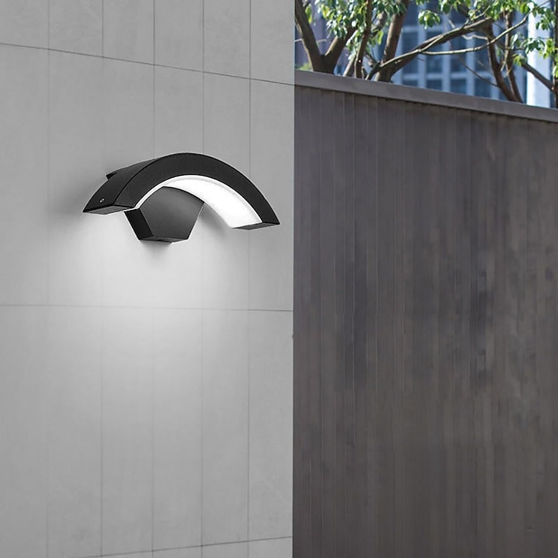 Modern Outdoor Wall Light | IP65 Waterproof LED Fixture | Aluminium Garden