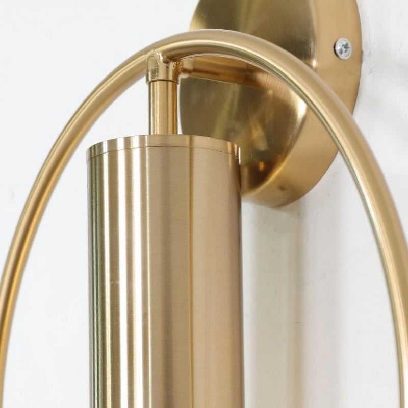Halo Wall Light | Nordic Gold Minimalist Design | Iron Adjustable Bedroom