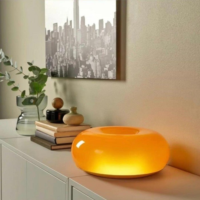 Bauhaus Donut Lamp | Modern LED Table & Wall Light | Dimmable Bedroom