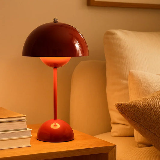 Modern Touch Table Lamp | Scandinavian Design | Dimmable Touch Control Nordic Bedside